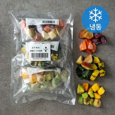 쿨프레쉬 과채주스 트리플팩 (냉동), 580g, 1팩