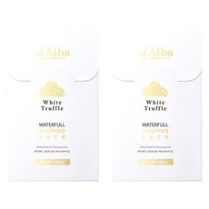달바 워터풀 슬리핑팩, 48ml, 2개