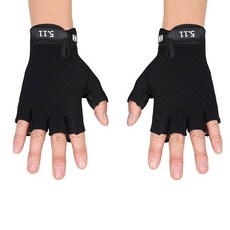 5.11TACTICAL 帶 Story Cycle 騎行超輕半手套, 黑色