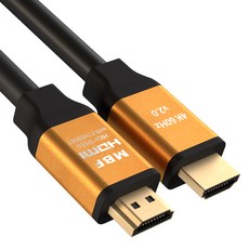 엠비에프 HDMI 골드 메탈 케이블 Ver2.0 15m