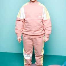 젤리스푼 아동용 엔스타 컬러 블럭 상하복 세트