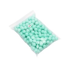 派對裝扮糖果色珠 250g 14mm, 薄荷, 1個