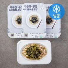 내몸애좋은 취나물볶음 덮밥 도시락 (냉동), 202g, 4팩