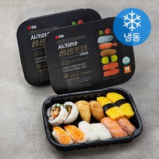 굿찹 사라있네~ 생생초밥 모듬B (냉동), 296g, 2개입