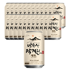 일화 발왕산 막걸리 제로, 350ml, 24개