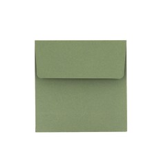 베어플레이 정사각 엽서 봉투 11.5 x 11.5 cm, 12 올리브그린, 20개