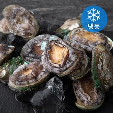 갓잡아얼린 국산전복 25~30미, 1kg, 1개