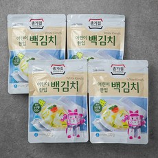 종가집 어린이 한입 백김치, 300g, 4개