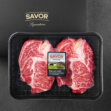 SAVOR 호주산 와규 윗등심살 스테이크 (냉장), 600g, 1개