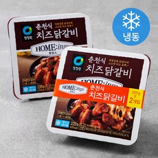 청정원 호밍스 춘천식 치즈닭갈비 (냉동), 220g, 2개입