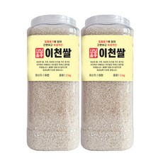 대한농산 통에담은 이천쌀 백미, 2kg, 2개