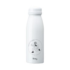 스테이 24X 슈퍼픽션 콜라보레이션 텀블러, 화이트, 450ml - stayforever