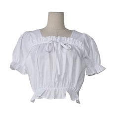 여성크롭블라우스