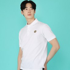 엘라모 패치벌 카라 반팔 티셔츠