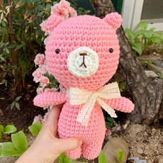 동자승뜨개인형