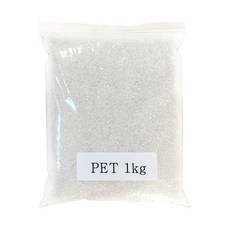 소백사 PP 알갱이 1kg, 1개, 투명 - 빈백충전재