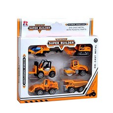 Boom Kids工程車玩具 6種組, 混色