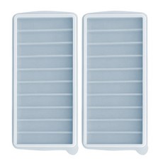 체리하우스 파스텔 국산 실리콘 아이스몰드 막대 10구, 블루, 2개