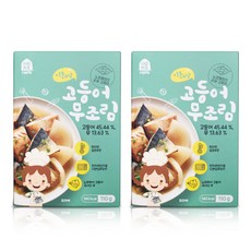 홈앤키즈 먹보대장 유아반찬 고등어무조림, 2개, 고등어