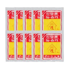 신진식품 신당분 뉴슈가, 60g, 10개