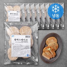 하늘푸드 함박 스테이크 10p (냉동), 1kg, 10개