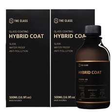 더클래스 하이브리드 코트 유리막코팅제, 2개, 500ml
