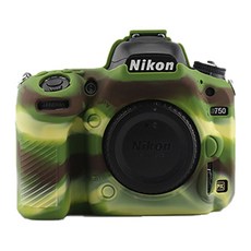 니콘 D750 카메라 바디 보호용 실리콘 케이스 밀리터리