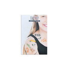 태틀리 타투 스티커 8종 세트, 뉴욕, 1세트