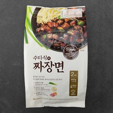 아워홈 수타식 짜장면 2인, 640g, 1개