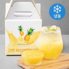 프레시밸런스 간편 파인애플청 80 70g (냉동), 12개