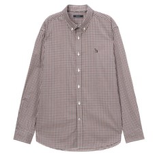 애플깅엄체크오버롤