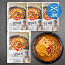 하림 심영순 차돌된장찌개 (냉동), 350g, 4개