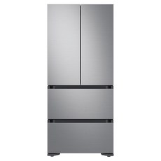 삼성전자 비스포크 냉장고 김치플러스 키친핏 더블실버 방문설치, RQ42A94G2T2