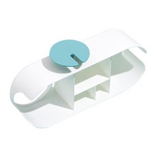 심플 욕실 다용도 수납 거치대 아이보리, 1개
