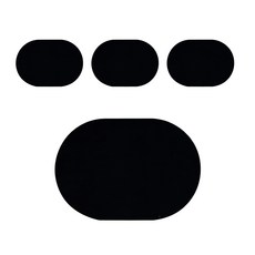 타원형테이블매트