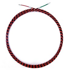 필수전공 양방향 요비선 3선 고급형 빨강 5.4mm x 30m, 1개