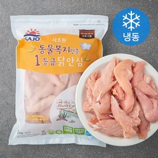 사조원 동물복지 인증 1등급 IQF 닭안심 (냉동), 1kg, 1개