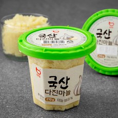 생채움 국산 다진마늘, 210g, 2팩