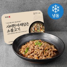 사미헌 야채담은 소불고기 (냉동), 400g, 1개