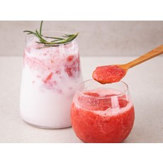 프레시히어로 상큼 홈카페 딸기 퓨레 (냉동), 200g, 1개