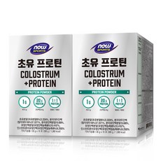 초유단백질-추천-나우푸드 초유 프로틴 10p, 300g, 2개