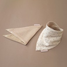 8겹거즈삼각스카프빕