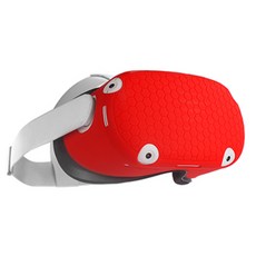 VR연구소 오큘러스 퀘스트 2 헤일로 스트랩 허니 실리콘 헤드셋 보호 커버, 레드, 1개