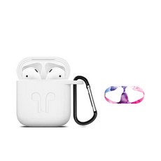 에어팟2세대철가루방지스티커화이트