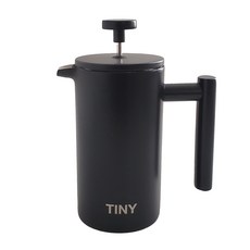 TINI 不鏽鋼咖啡壺 350ml, 黑色, 1個