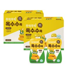 이유케어스 무럭무럭 옥수수죽 100g x 7p 옥수수 2개