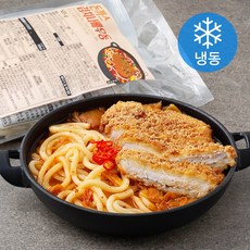 고메공방 돈까스 김치 나베우동 (냉동), 585g, 1개
