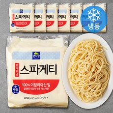 면사랑 프리미엄 스파게티 (냉동), 850g, 8개