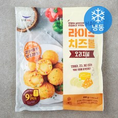 한우물 라이스 치즈볼 오리지널 (냉동), 600g, 1개