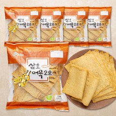 삼호어묵 사각 2호, 1kg, 5개